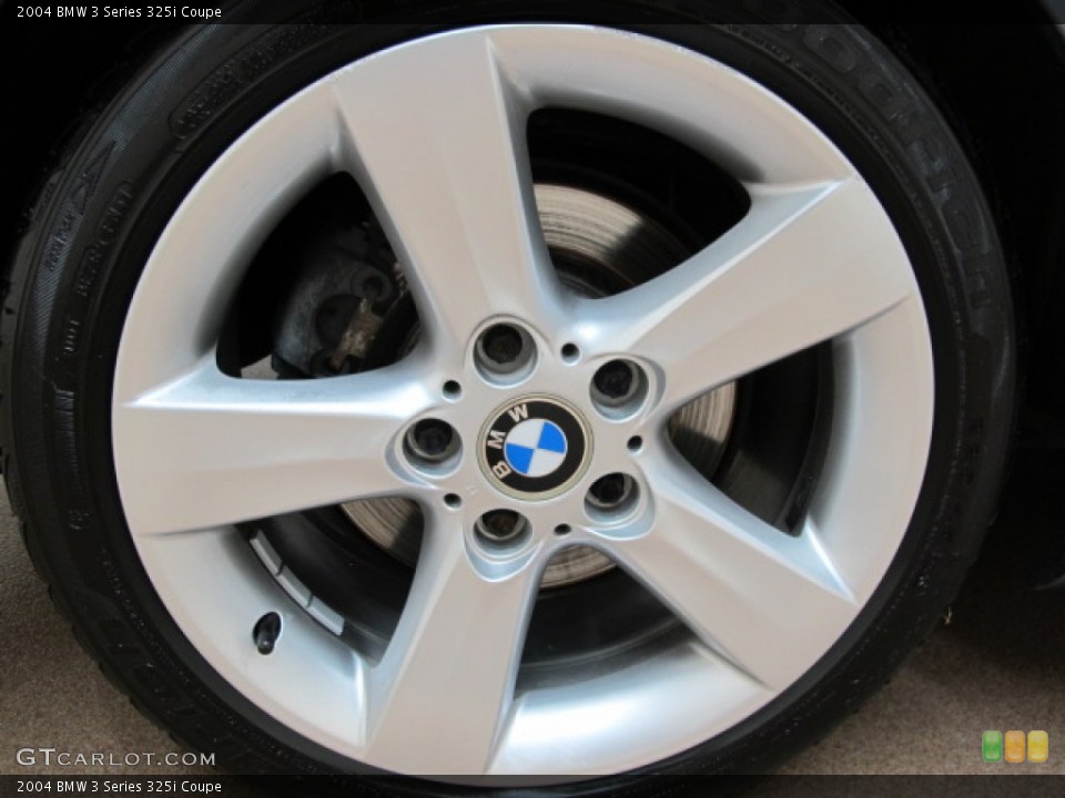 2004 BMW 3 Series 325i Coupe Wheel and Tire Photo #67576681