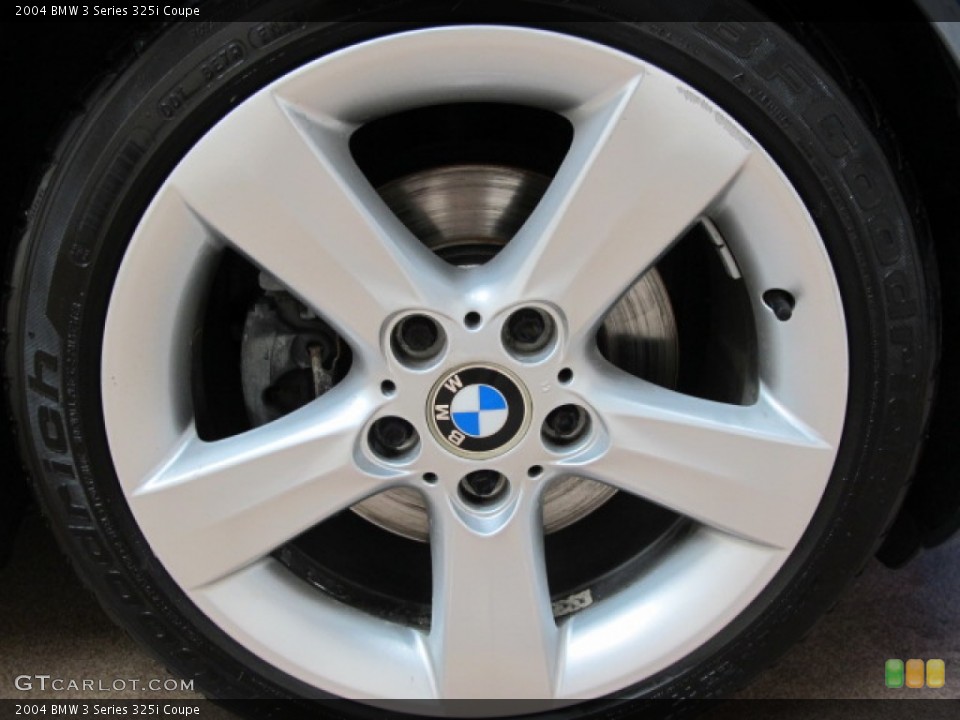 2004 BMW 3 Series 325i Coupe Wheel and Tire Photo #67576690