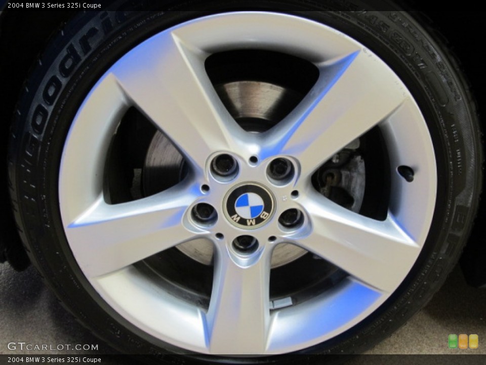 2004 BMW 3 Series 325i Coupe Wheel and Tire Photo #67576699