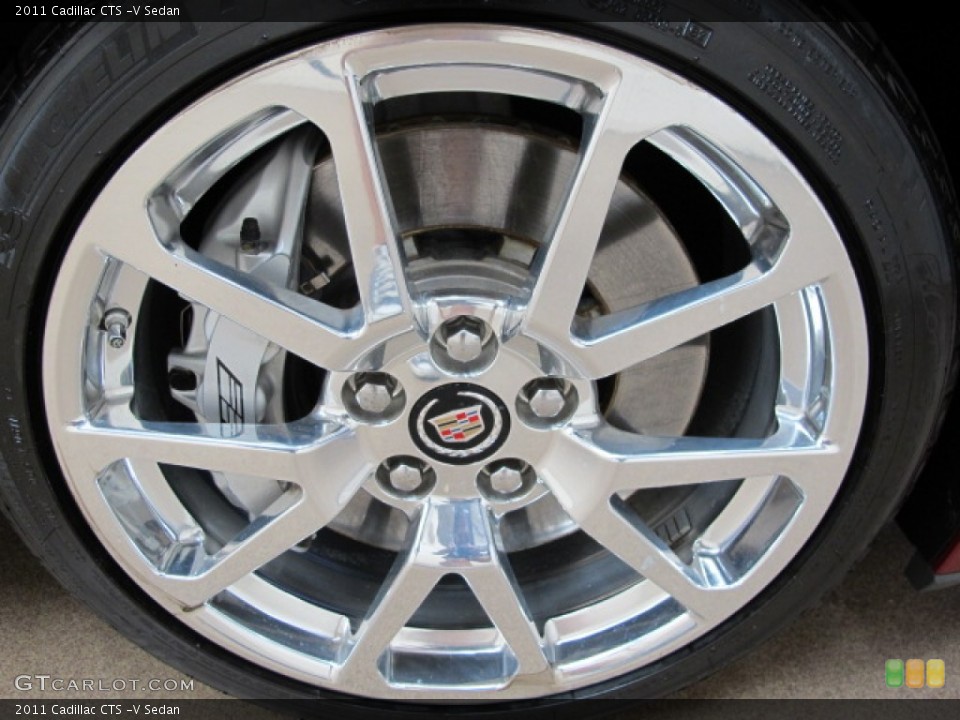2011 Cadillac CTS -V Sedan Wheel and Tire Photo #67577539