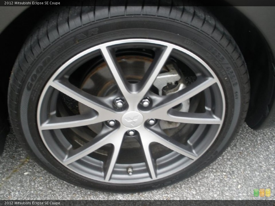 2012 Mitsubishi Eclipse SE Coupe Wheel and Tire Photo #67579561