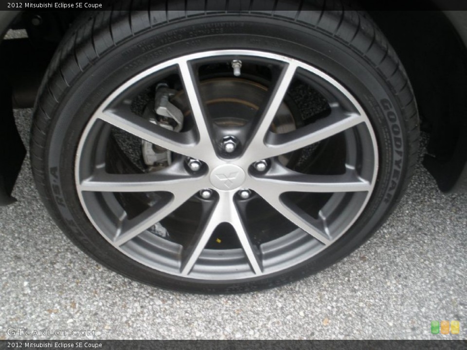 2012 Mitsubishi Eclipse SE Coupe Wheel and Tire Photo #67579630