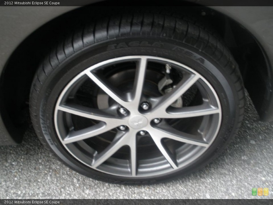 2012 Mitsubishi Eclipse SE Coupe Wheel and Tire Photo #67579639