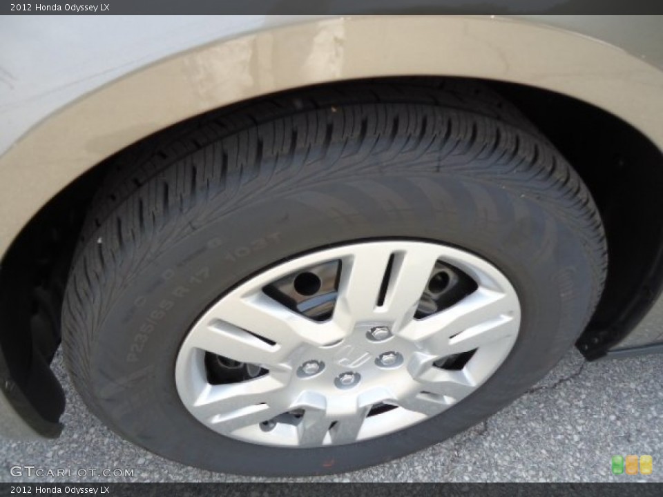 2012 Honda Odyssey LX Wheel and Tire Photo #67582315
