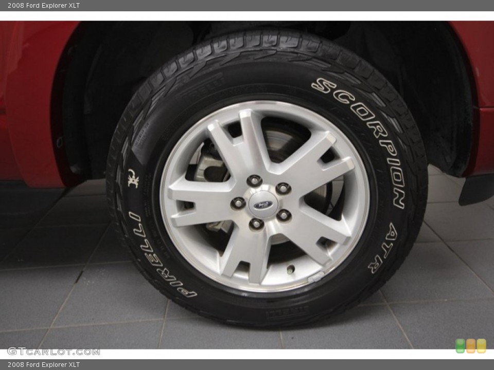 2008 Ford Explorer XLT Wheel and Tire Photo #67594332