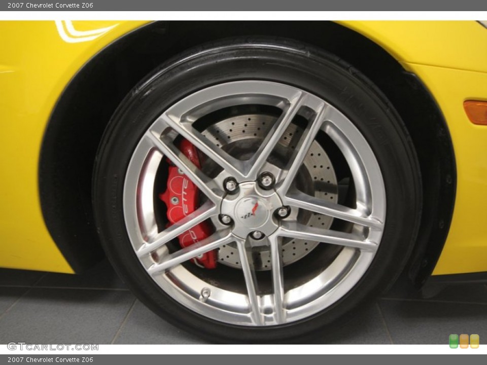 2007 Chevrolet Corvette Z06 Wheel and Tire Photo #67595449
