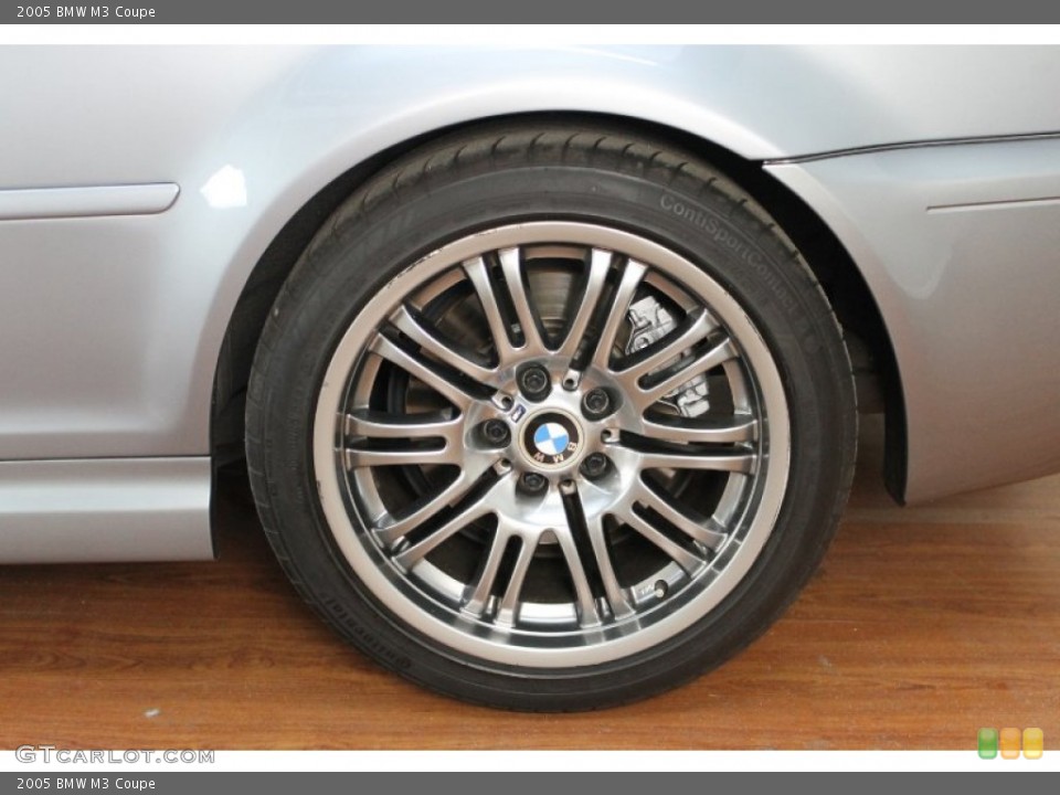2005 BMW M3 Coupe Wheel and Tire Photo #67601553