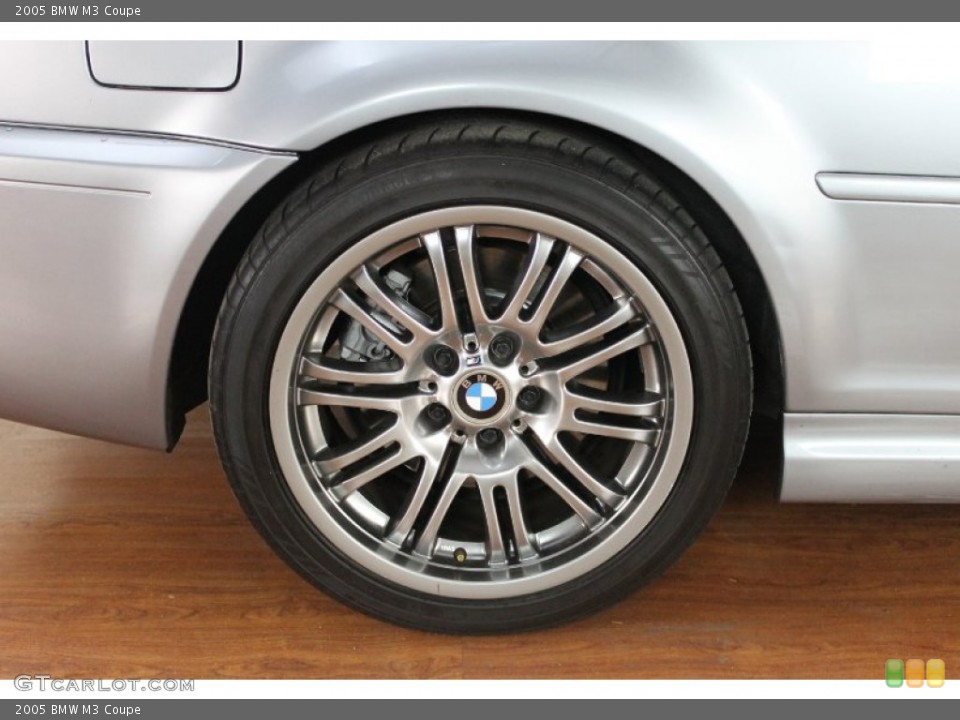 2005 BMW M3 Coupe Wheel and Tire Photo #67601643
