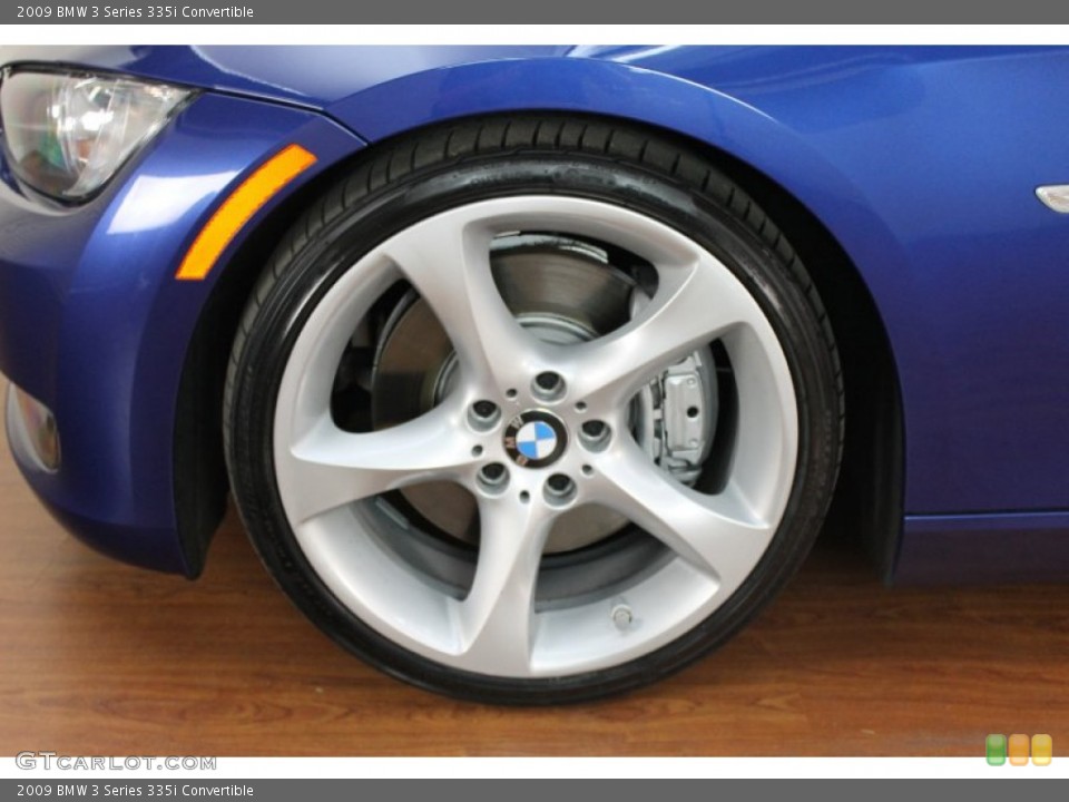 2009 BMW 3 Series 335i Convertible Wheel and Tire Photo #67602375