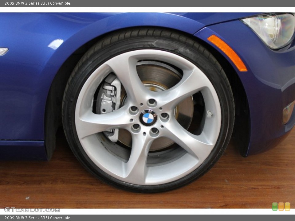 2009 BMW 3 Series 335i Convertible Wheel and Tire Photo #67602390