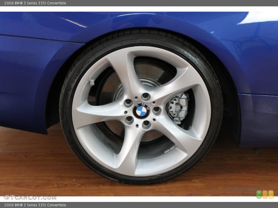 2009 BMW 3 Series 335i Convertible Wheel and Tire Photo #67602399
