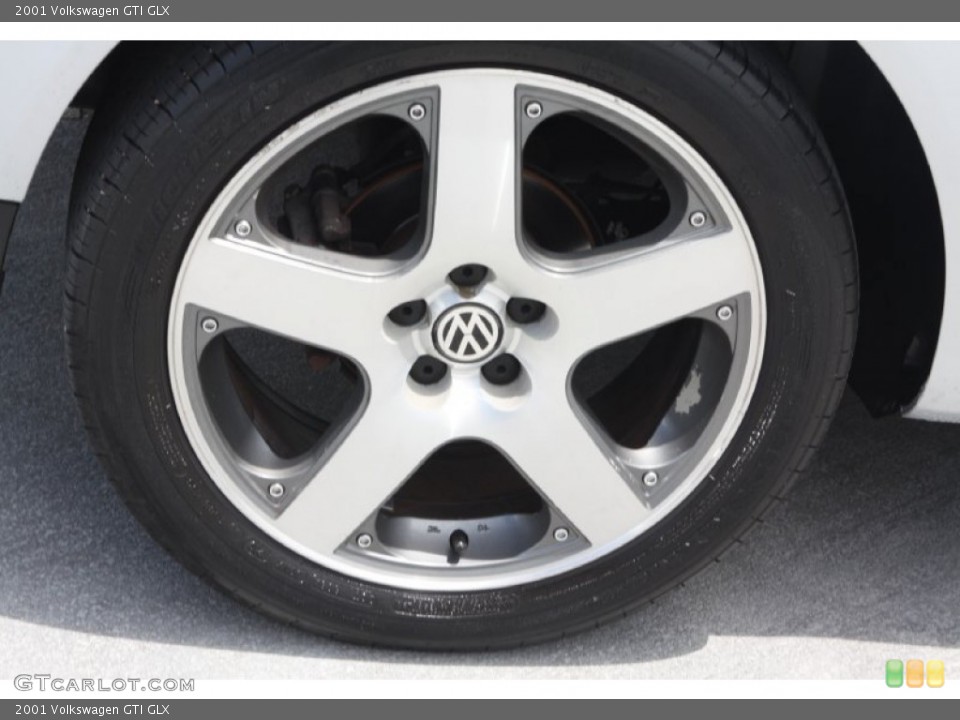 2001 Volkswagen GTI GLX Wheel and Tire Photo #67603263