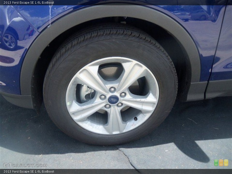 2013 Ford Escape SE 1.6L EcoBoost Wheel and Tire Photo #67607409