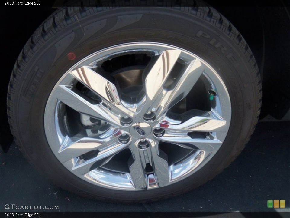 2013 Ford Edge SEL Wheel and Tire Photo #67607589