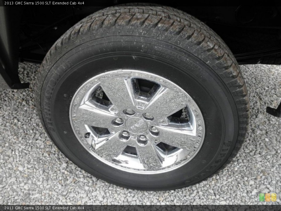 2013 GMC Sierra 1500 SLT Extended Cab 4x4 Wheel and Tire Photo #67612539