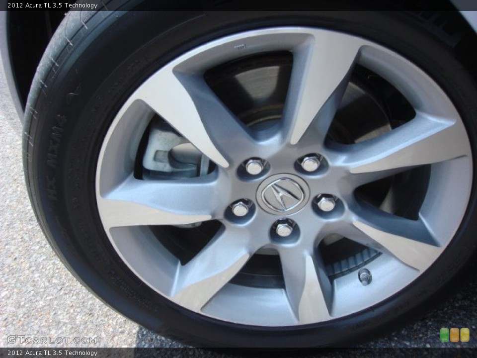 2012 Acura TL 3.5 Technology Wheel and Tire Photo #67614348