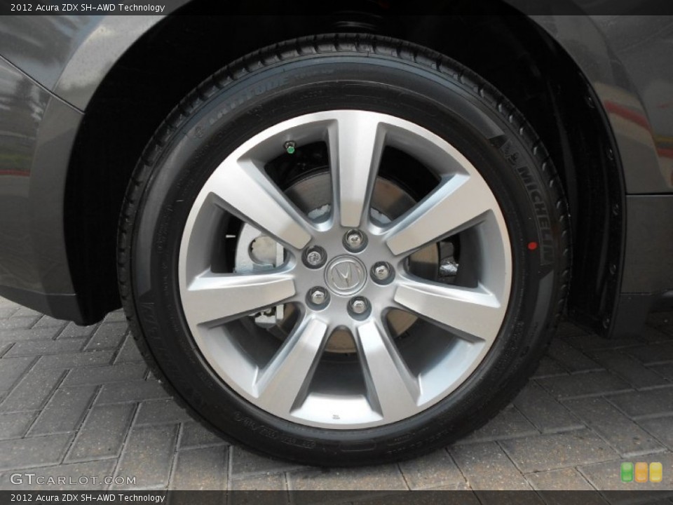 2012 Acura ZDX SH-AWD Technology Wheel and Tire Photo #67618626