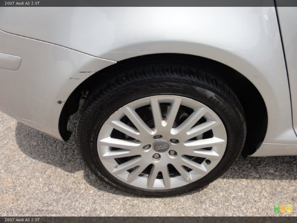 2007 Audi A3 2.0T Wheel and Tire Photo #67620078