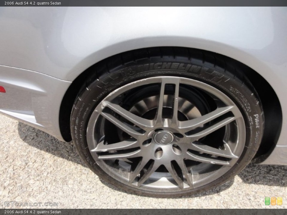 2006 Audi S4 4.2 quattro Sedan Wheel and Tire Photo #67621890