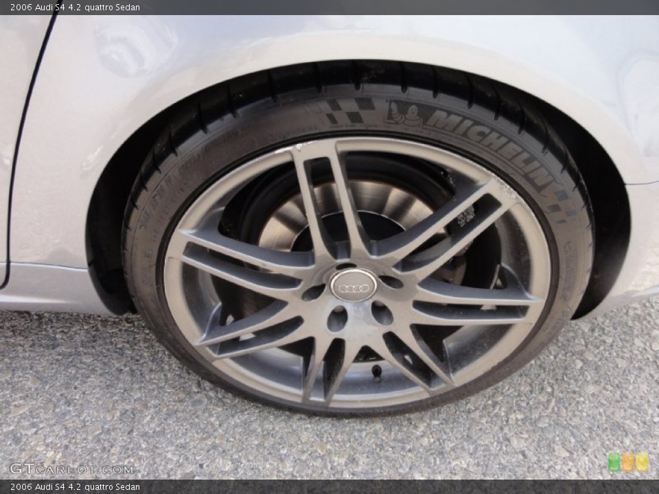 2006 Audi S4 4.2 quattro Sedan Wheel and Tire Photo #67621953