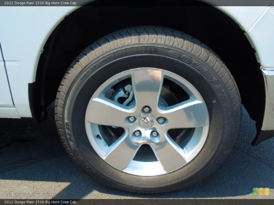 2012 Dodge Ram 1500 Big Horn Crew Cab Wheel and Tire Photo #67635594