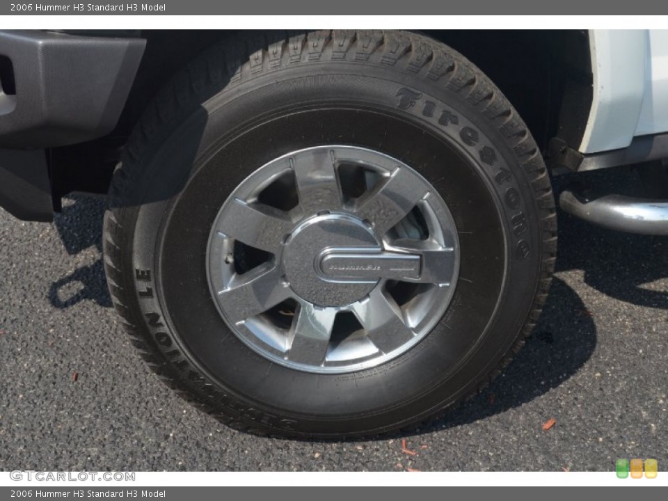 2006 Hummer H3  Wheel and Tire Photo #67639590