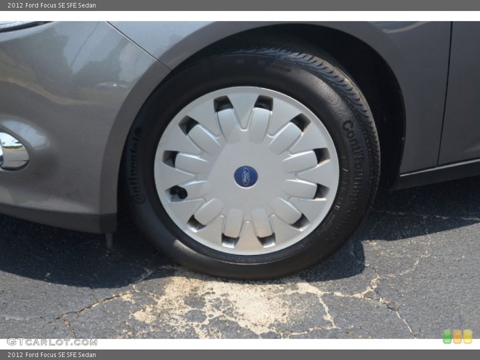 2012 Ford Focus SE SFE Sedan Wheel and Tire Photo #67640577