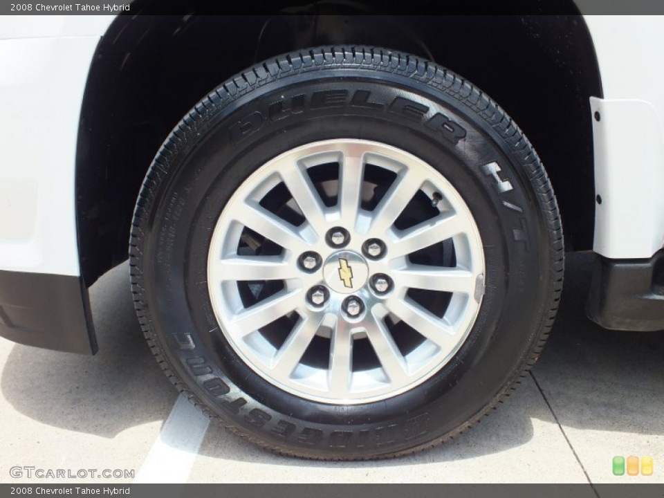 2008 Chevrolet Tahoe Hybrid Wheel and Tire Photo #67648153