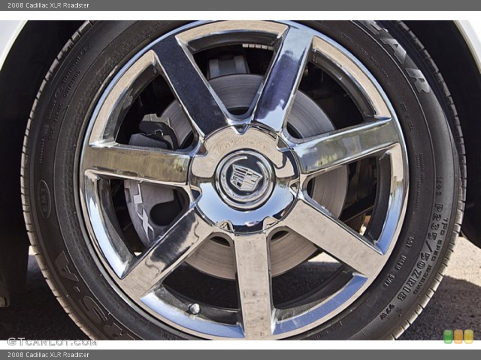 2008 Cadillac XLR Roadster Wheel and Tire Photo #67655040