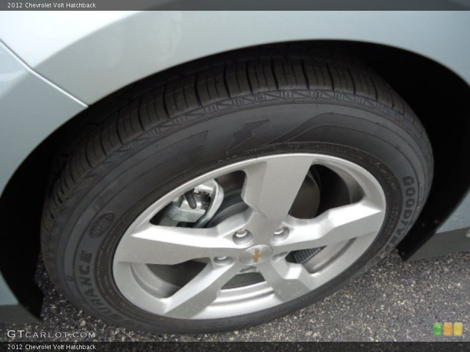 2012 Chevrolet Volt Hatchback Wheel and Tire Photo #67655704