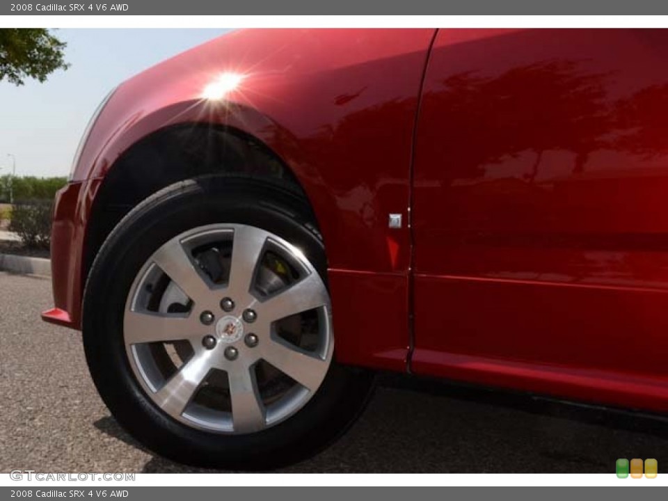 2008 Cadillac SRX 4 V6 AWD Wheel and Tire Photo #67659112