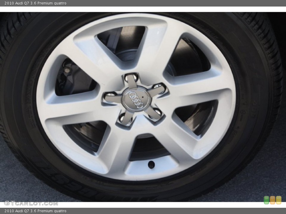 2010 Audi Q7 3.6 Premium quattro Wheel and Tire Photo #67660294