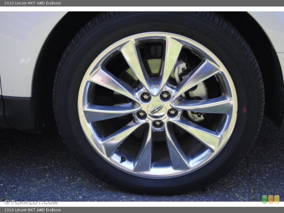 2010 Lincoln MKT AWD EcoBoost Wheel and Tire Photo #67660604