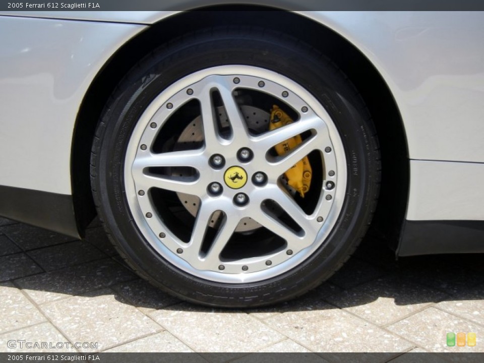 2005 Ferrari 612 Scaglietti F1A Wheel and Tire Photo #67662112