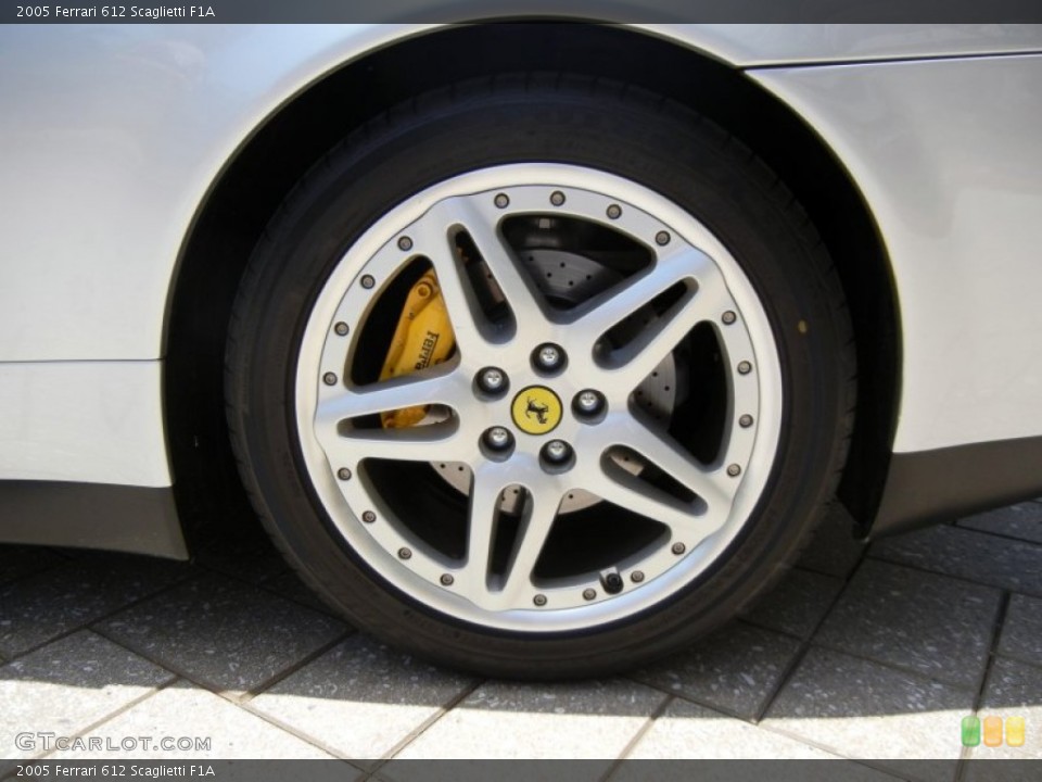2005 Ferrari 612 Scaglietti F1A Wheel and Tire Photo #67662139