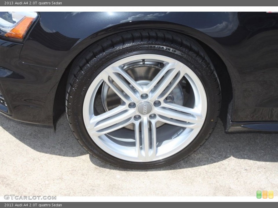 2013 Audi A4 2.0T quattro Sedan Wheel and Tire Photo #67662283