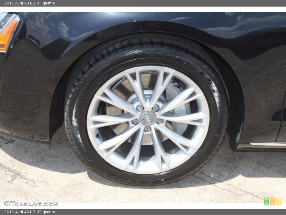 2013 Audi A8 L 3.0T quattro Wheel and Tire Photo #67662526