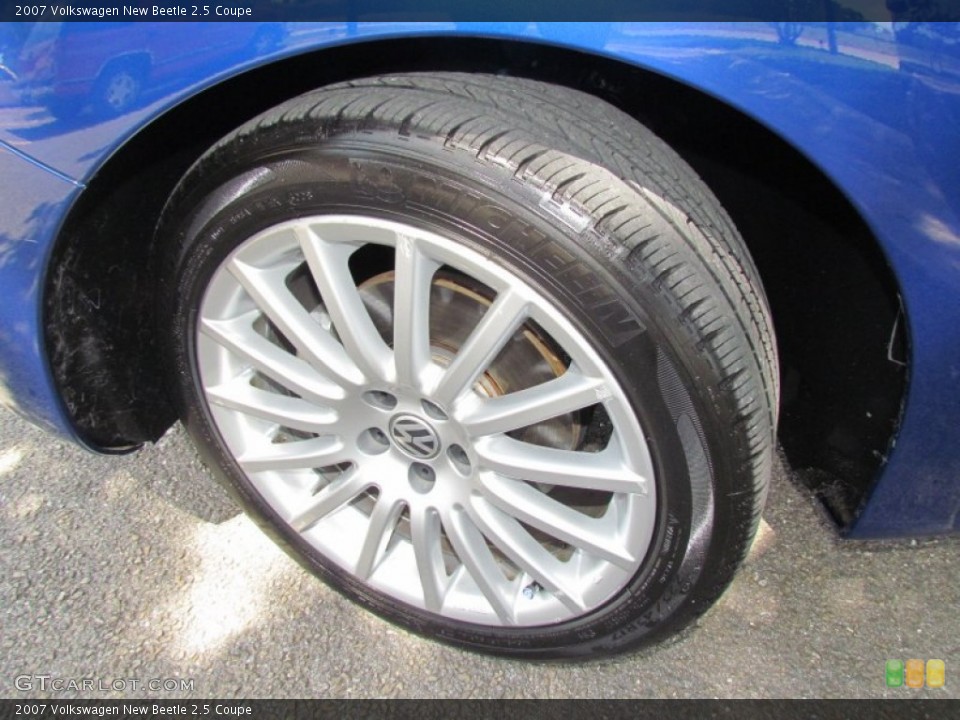 2007 Volkswagen New Beetle 2.5 Coupe Wheel and Tire Photo #67666111