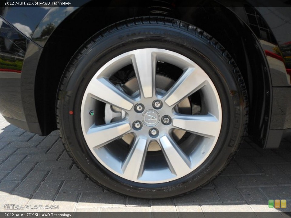 2012 Acura ZDX SH-AWD Technology Wheel and Tire Photo #67673662