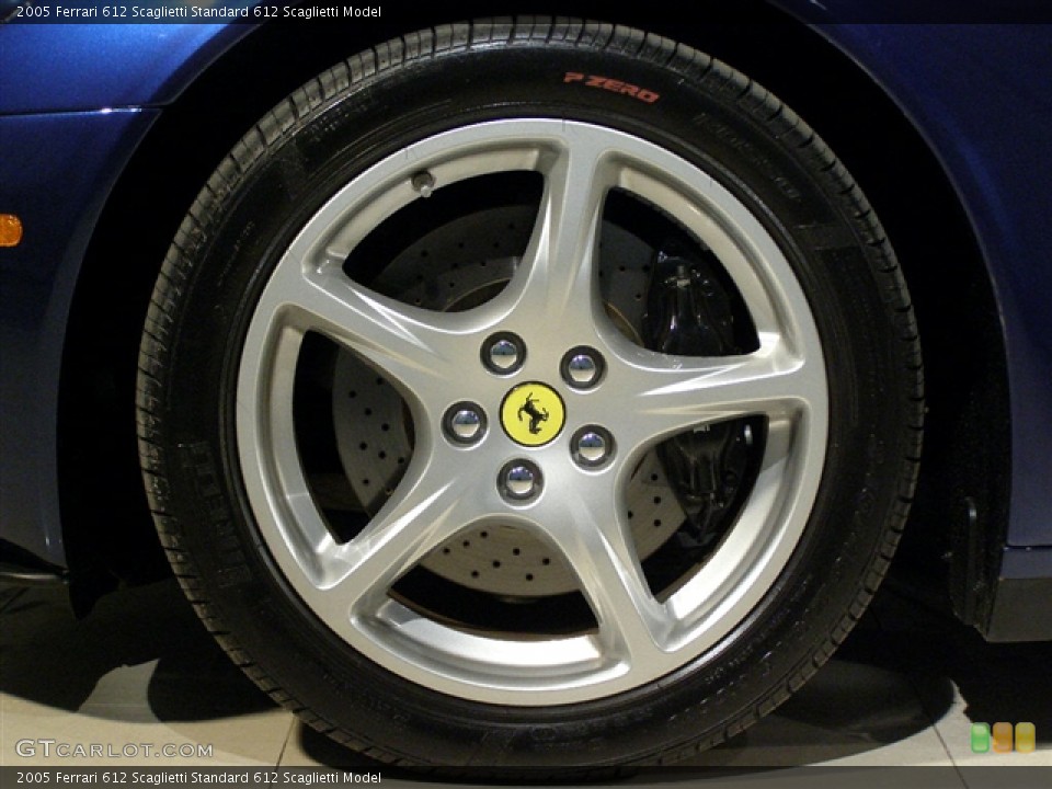 2005 Ferrari 612 Scaglietti  Wheel and Tire Photo #67674