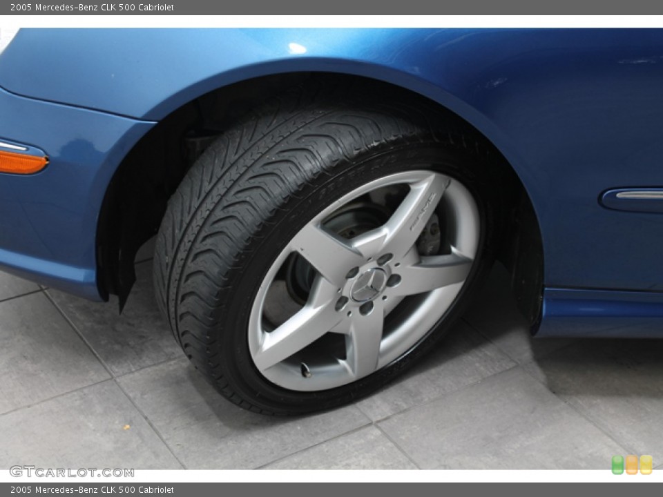 2005 Mercedes-Benz CLK 500 Cabriolet Wheel and Tire Photo #67675978