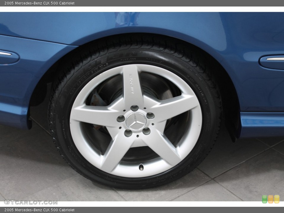2005 Mercedes-Benz CLK 500 Cabriolet Wheel and Tire Photo #67675996