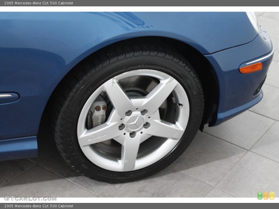2005 Mercedes-Benz CLK 500 Cabriolet Wheel and Tire Photo #67676002