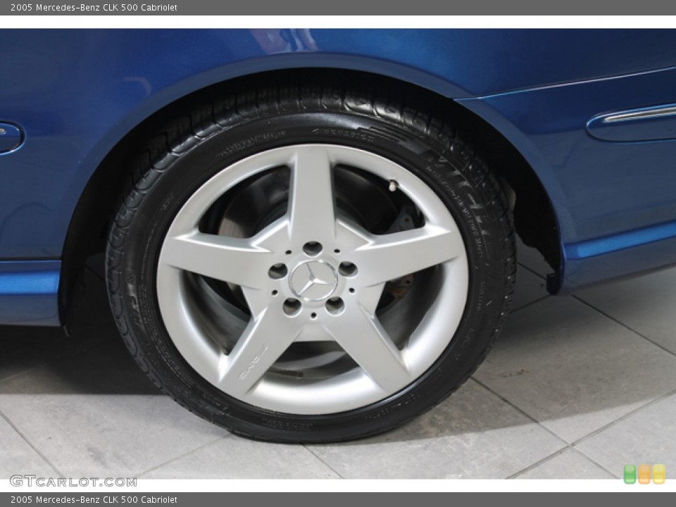 2005 Mercedes-Benz CLK 500 Cabriolet Wheel and Tire Photo #67676011