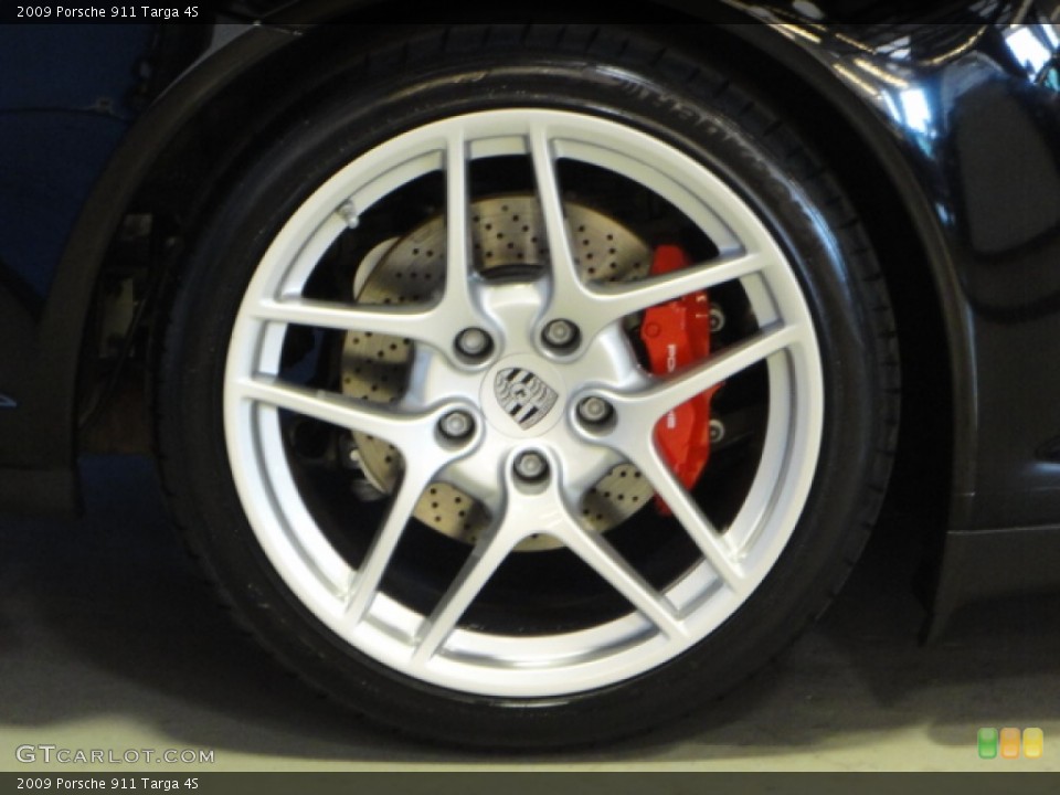 2009 Porsche 911 Targa 4S Wheel and Tire Photo #67682908