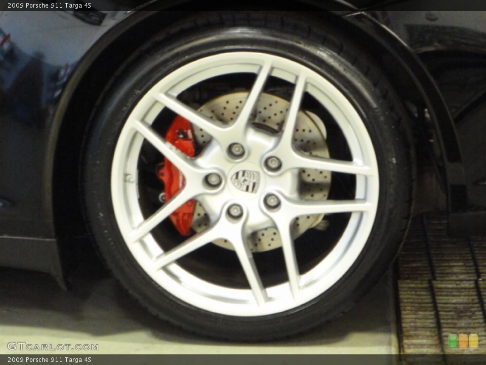 2009 Porsche 911 Targa 4S Wheel and Tire Photo #67682935