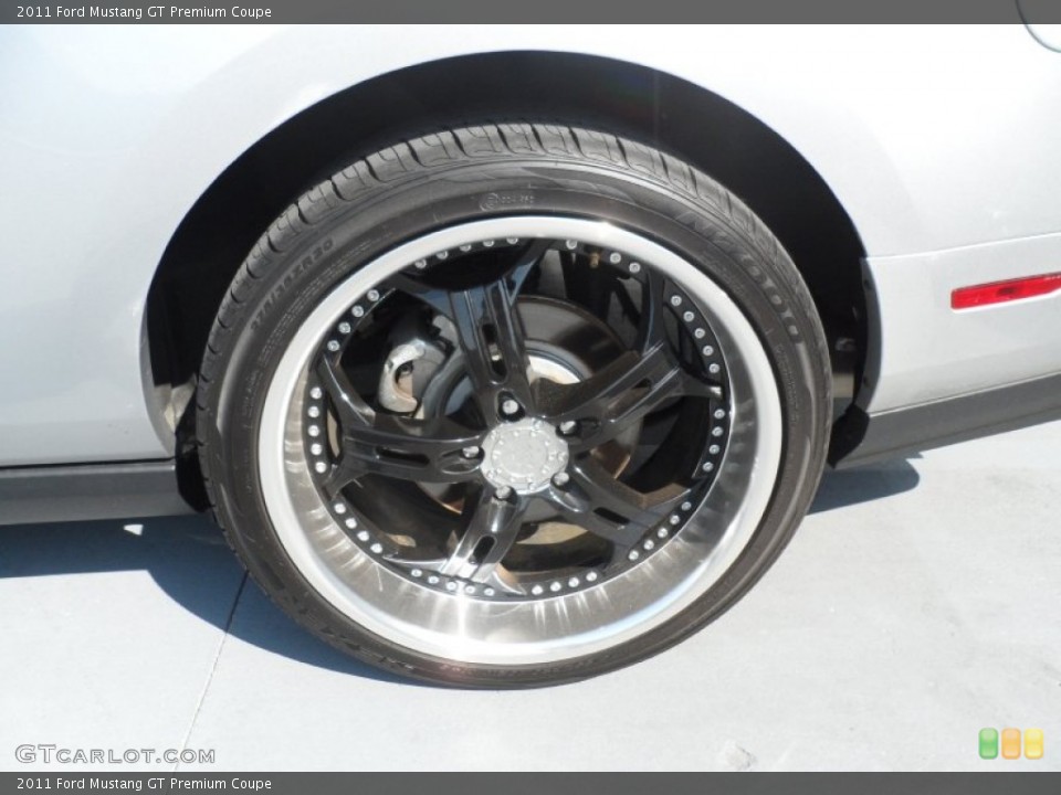 2011 Ford Mustang Custom Wheel and Tire Photo #67682989