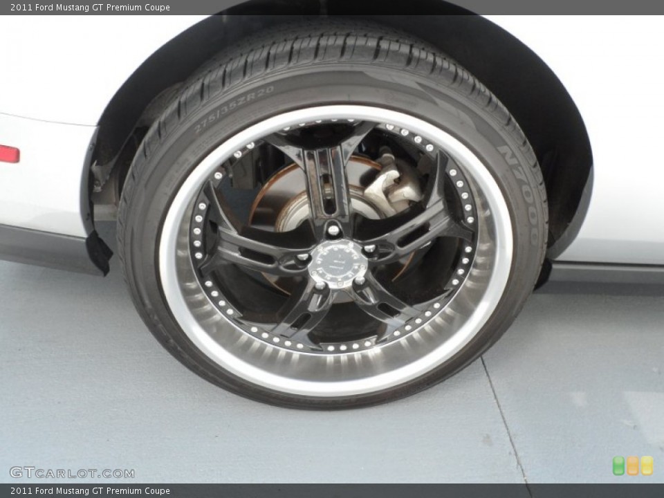 2011 Ford Mustang Custom Wheel and Tire Photo #67682998