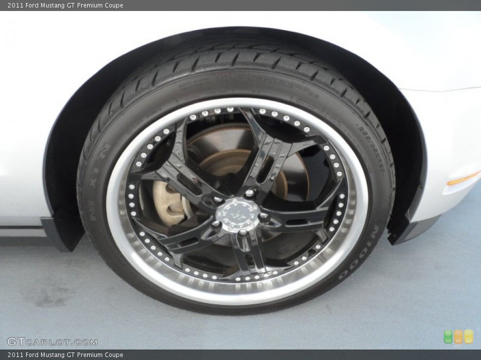 2011 Ford Mustang Custom Wheel and Tire Photo #67683007