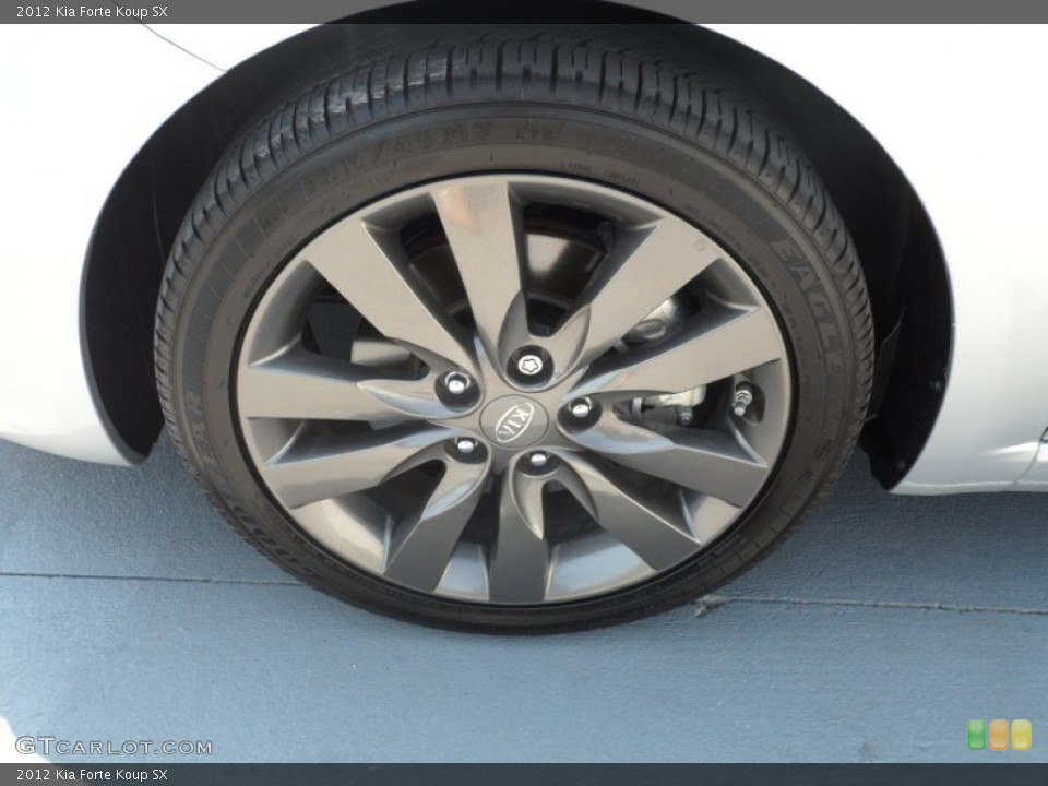 2012 Kia Forte Koup SX Wheel and Tire Photo #67685110